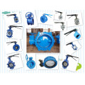 Cast steel butterfly valve dn100 handles